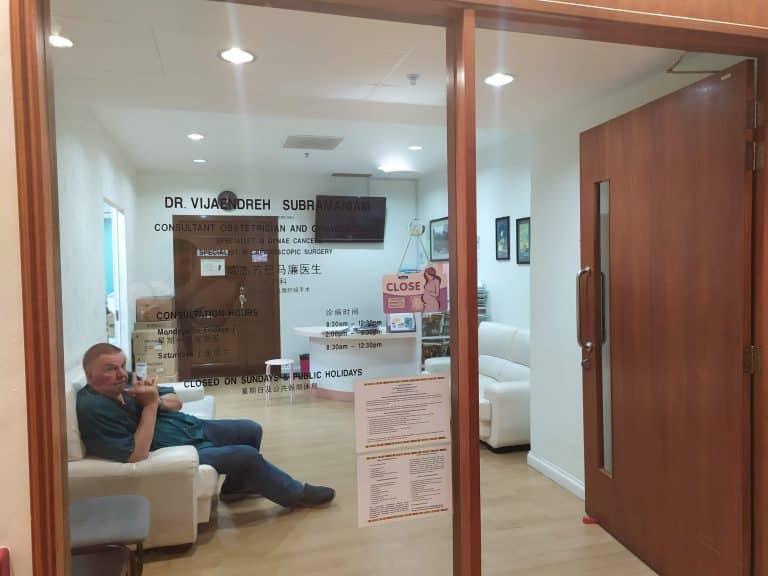 Ruang Klinik Dokter Vijaendreh Subramaniam