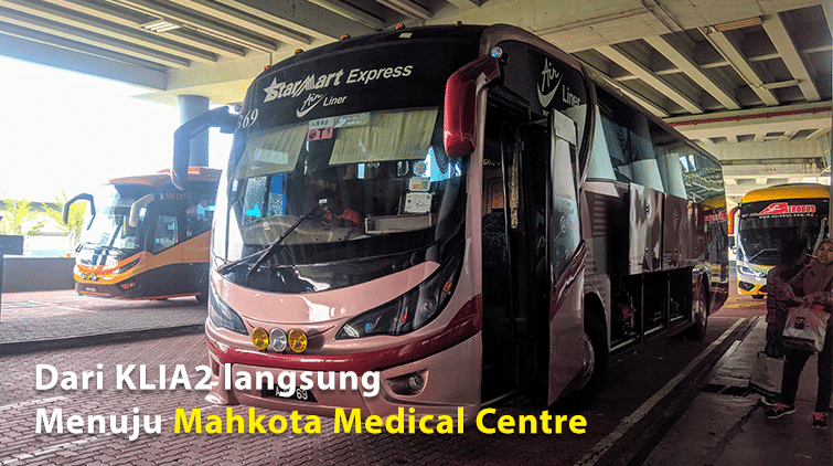 bus starmart menuju mahkota medical centre