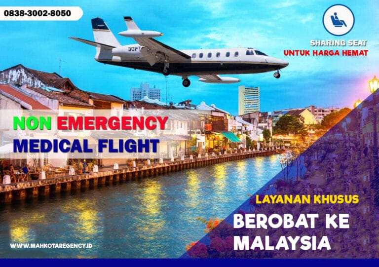 Perwakilan kami menyediakan layanan khusus berobat ke Malaysia via jet charter dan air ambulance dengan harga terjangkau