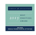 2015 Frost & Sullivan Malaysia Medical Tourism Hospital of the Year