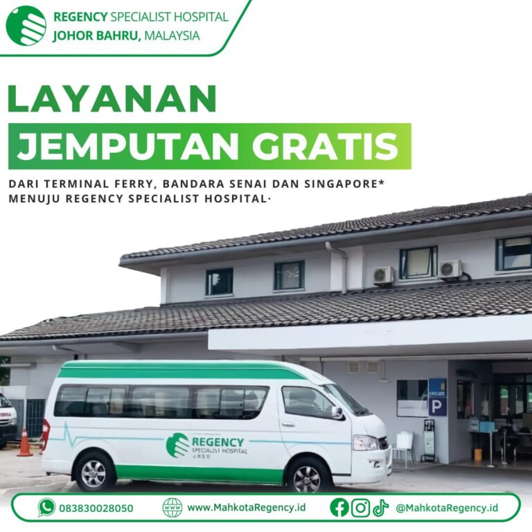 Layanan Jemputan Gratis Regency Specialist Hospital