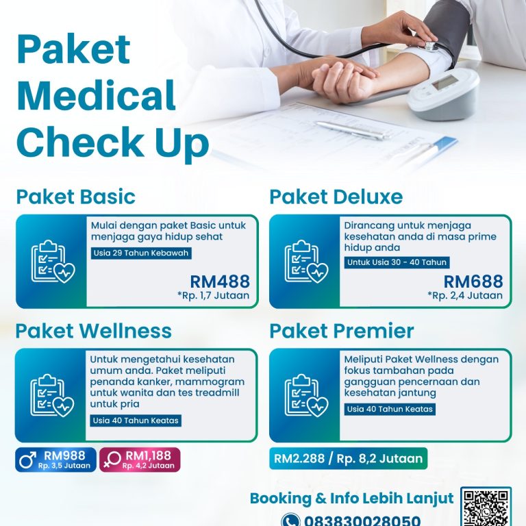 Paket Medical Check Up Regency Specialist Hospital Johor Malaysia