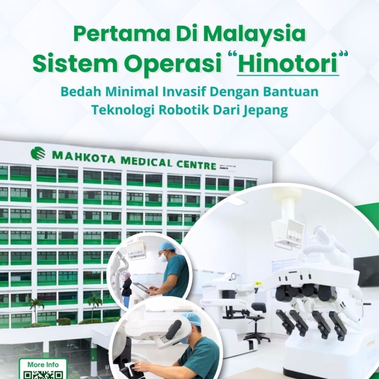 Mahkota Medical Centre Pionir Teknologi Bedah Robotik Tercanggih di Malaysia