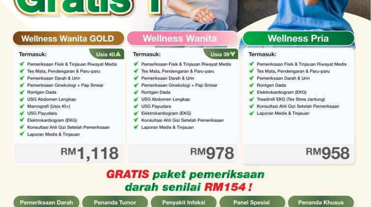 Promo Medical Check Up Di Mahkota Medical Centre – Buy 1 Get 1