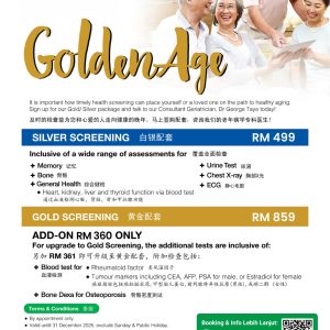 Paket Medical Check Up Golden Age Mahkota Medical Centre
