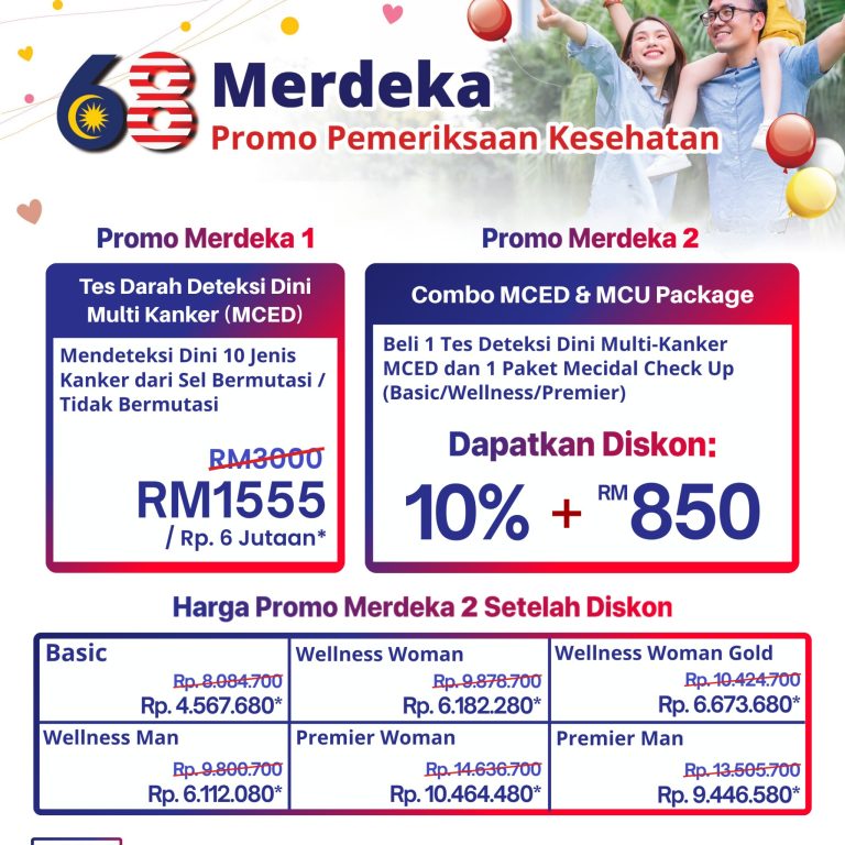 Promo Medical Check Up Di Malaysia, Mahkota Medical Centre ∣ Diskon Up Rp 4 Jutaan
