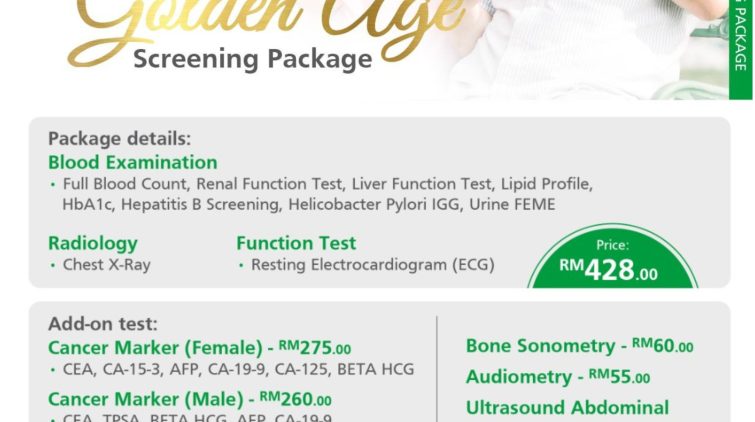 Paket Medical Check Up Orang Tua & Lansia Di Regency Specialist Hospital Johor Malaysia
