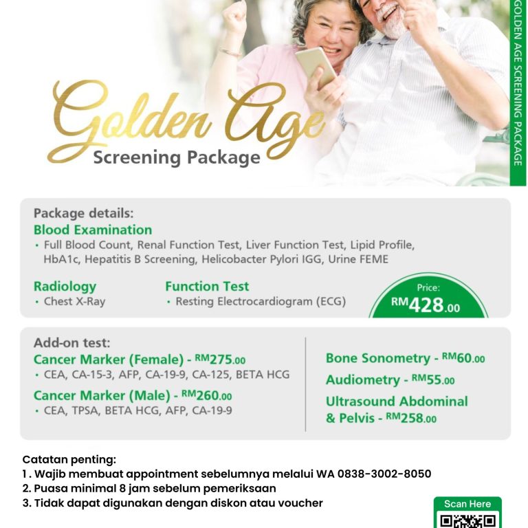 Paket Medical check Up Golden Age Regency Specialist Hospital