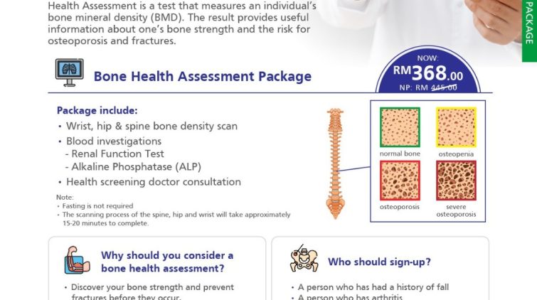 Promo Cek Kepadatan Tulang Di Malaysia