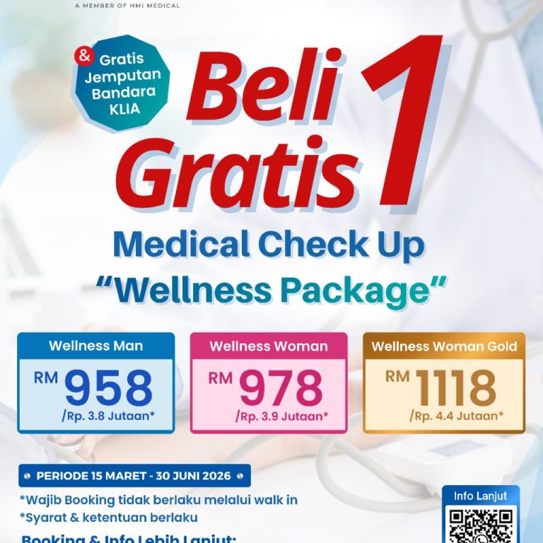 Promo Medical Check Up Buy 1 Get 1 di Mahkota Medical Centre Melaka Malaysia