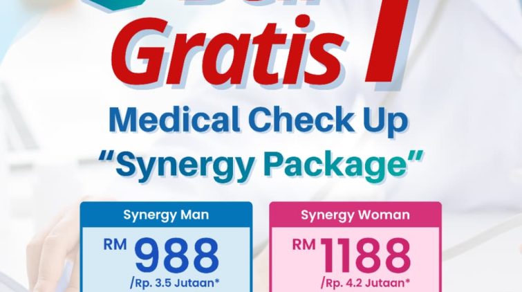Promo Medical Check Up Di RMCC Johor (Regency Medical Care Centre) – Buy 1 Get 1 – Paket Synergi